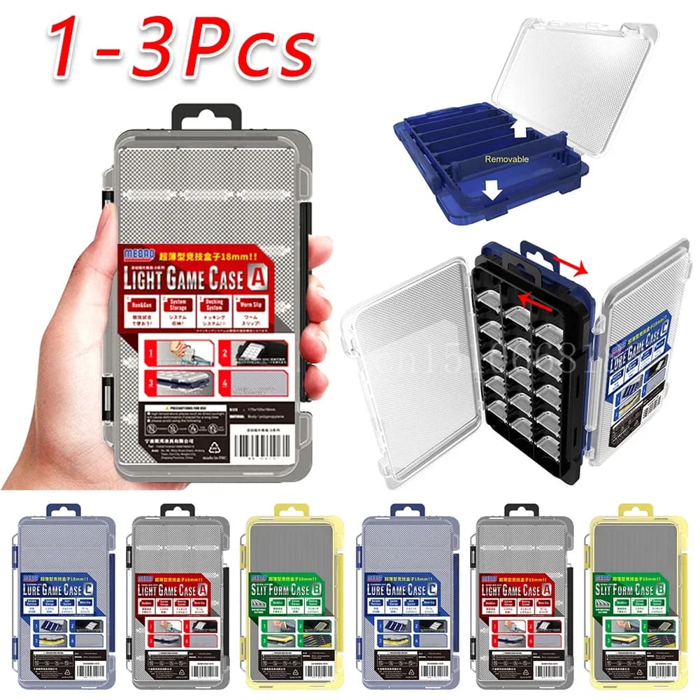 3/1PCS Fishing bait box Waterproof bait boxes Portable fishing bait boxes Fishing bait box Fishing bag fishing gear bag Accessories