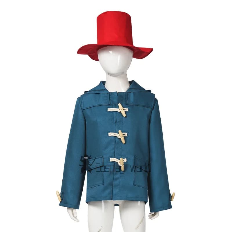 Paddington Brown Costumi Cosplay set di bambole dei cartoni animati personaggi dei film costume da spettacolo per bambini adulti