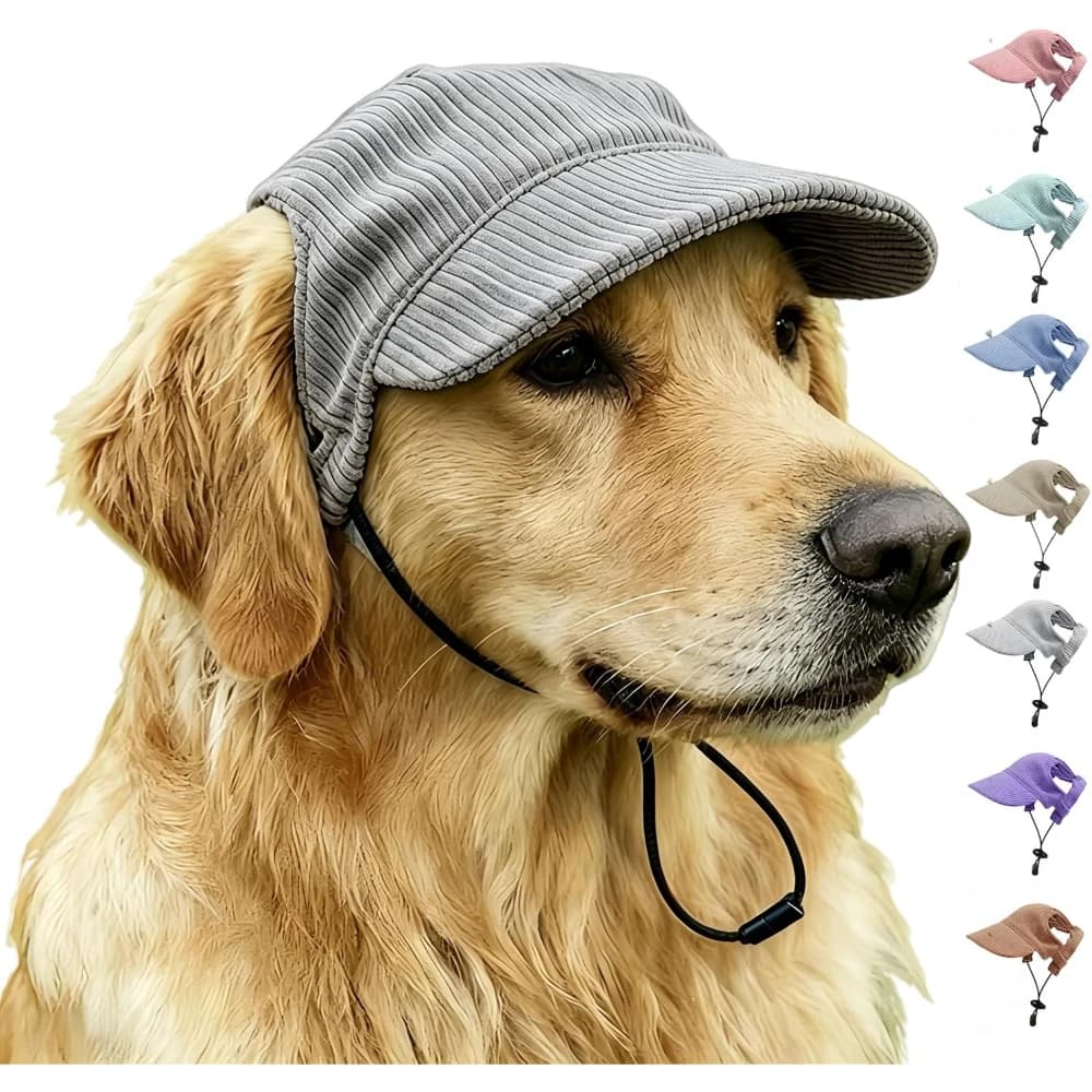 WOOACK Cute Pet Baseball Hat Pet Cap for Dogs about 50-77lb Large Dog Breeds Such As Golden Retrievers and Labradors Outdoor