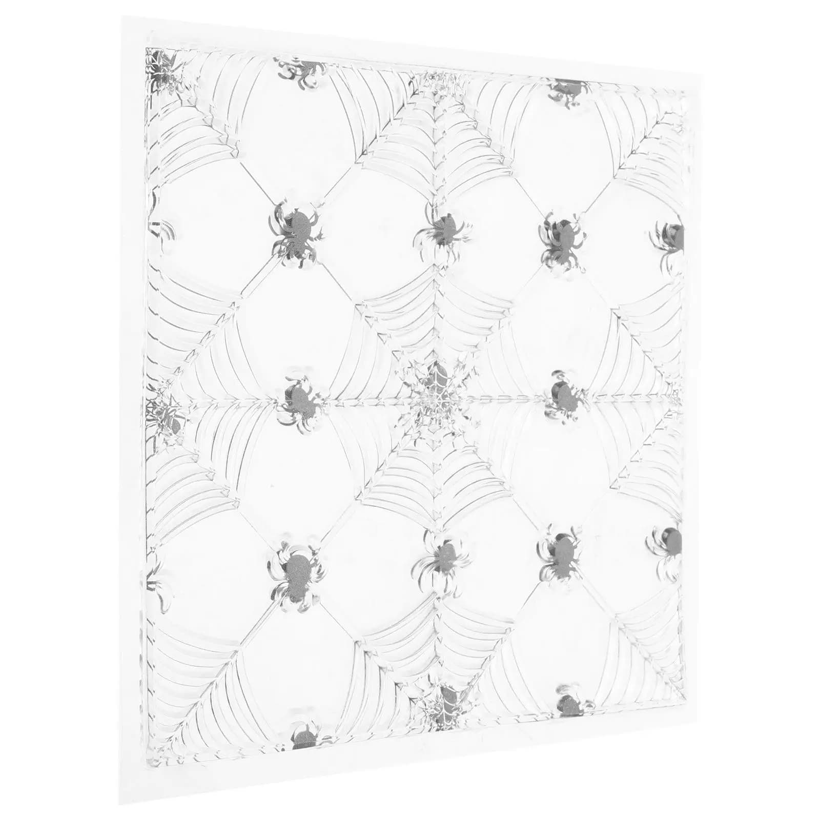 1 Sheet Spider Web Clear Stamp Silicone DIY Seal for Scrapbook Journaling Cards Gift Boxes Labels Crafting Kits Vintage Text