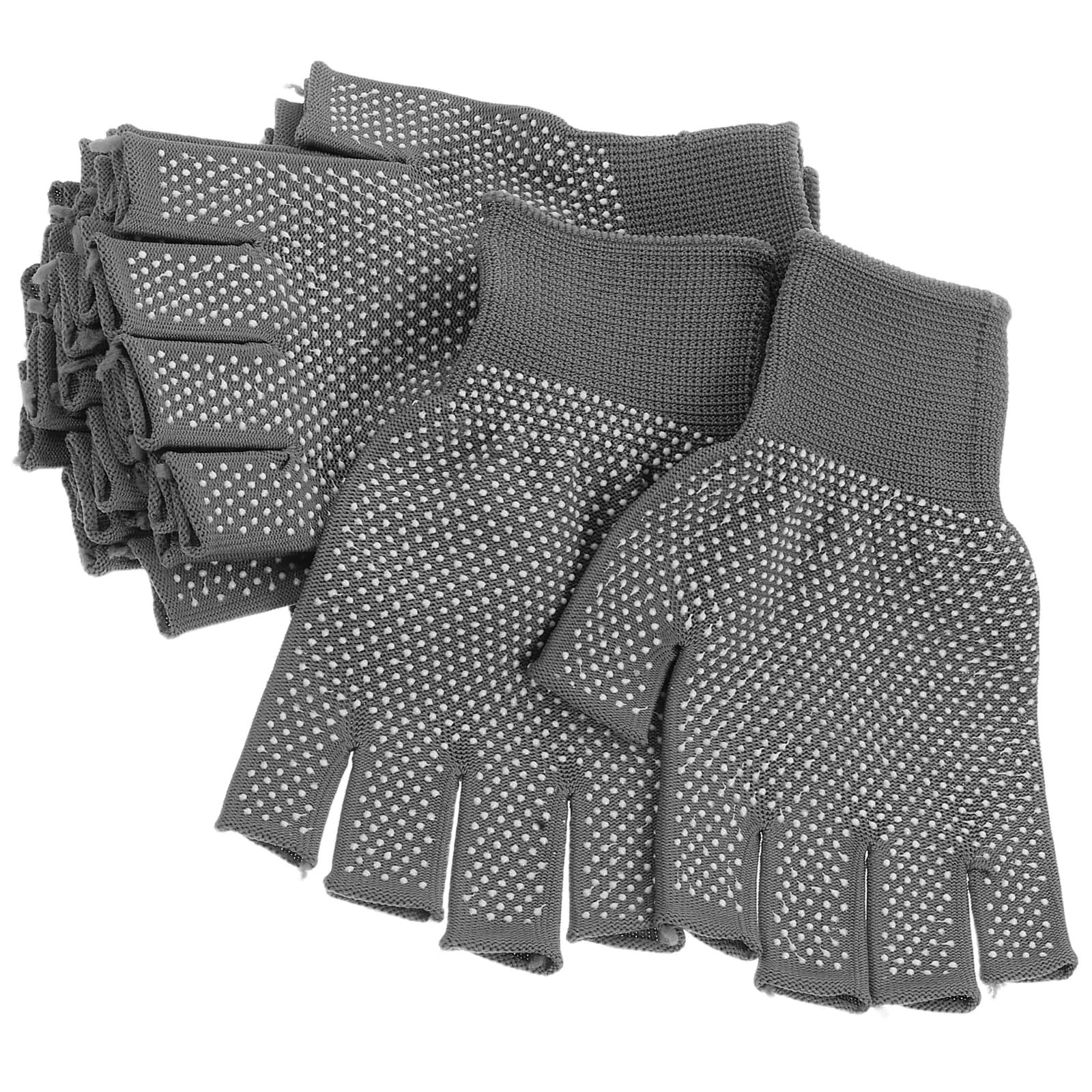 5 pairs of warm winter gloves without fingers, breathable gloves with anti-slip handle for driving, cycling, hiking, cold weather