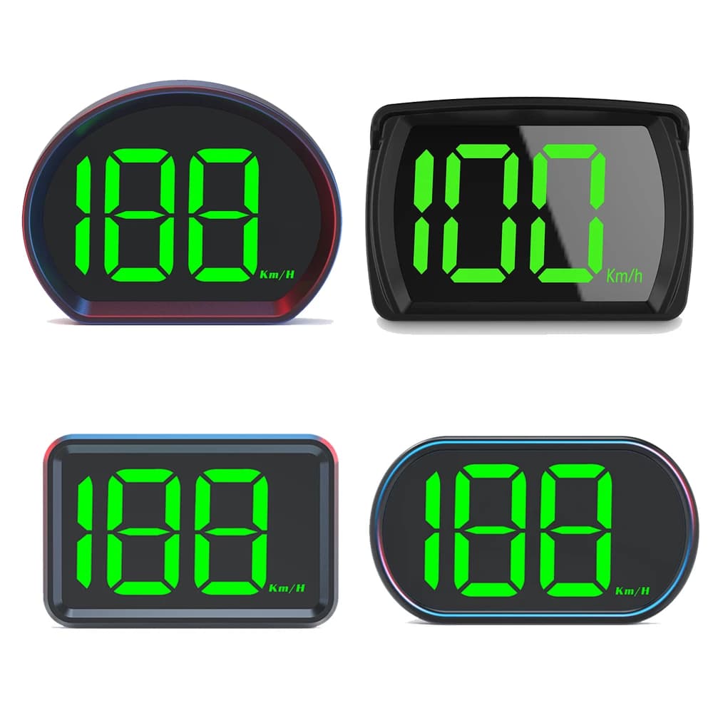 Smart GPS speedometer Car HUD KMH Digital HUD digital speedometer Big Font Speed Meter KMH for all trucks Auto Plug and Play Auto