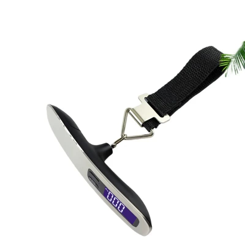 50kg Portable Electronic Hanging Scale Mini Digital Hook Scale for Express Luggage Weighing