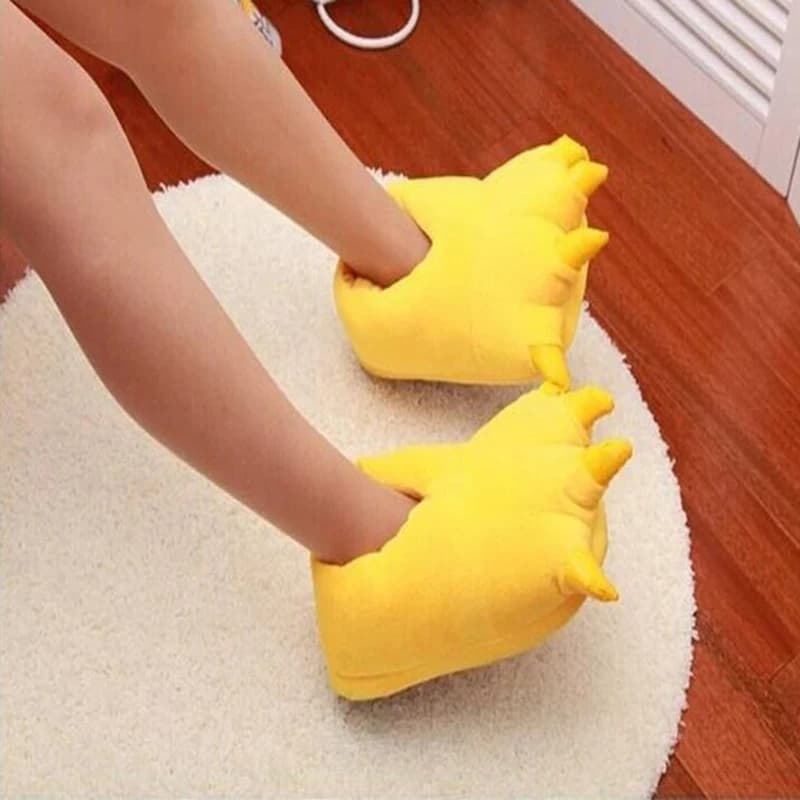 Flanella Animale Casa Simpatico Cartone Animato Tuta Pigiama Per Coppie Zampe Invernali Per Bambini Sacchetti Mop In Cotone E Pantofole Dinosauro Per La Casa