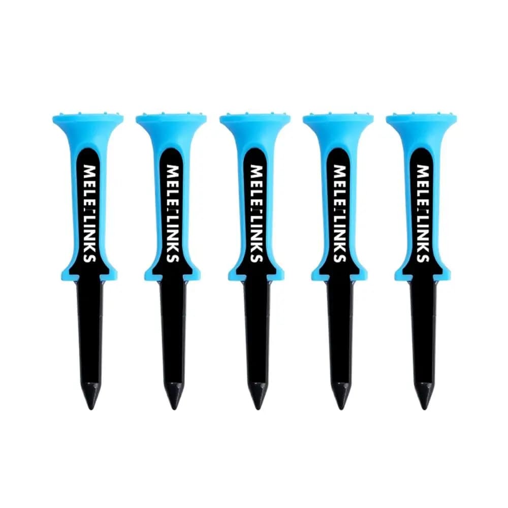 Set di 5 Tee da Golf Professionali da 80 mm, Riduce l'Attrito e la Rotazione Laterale, Portatili, Zero Drag, per Esterni