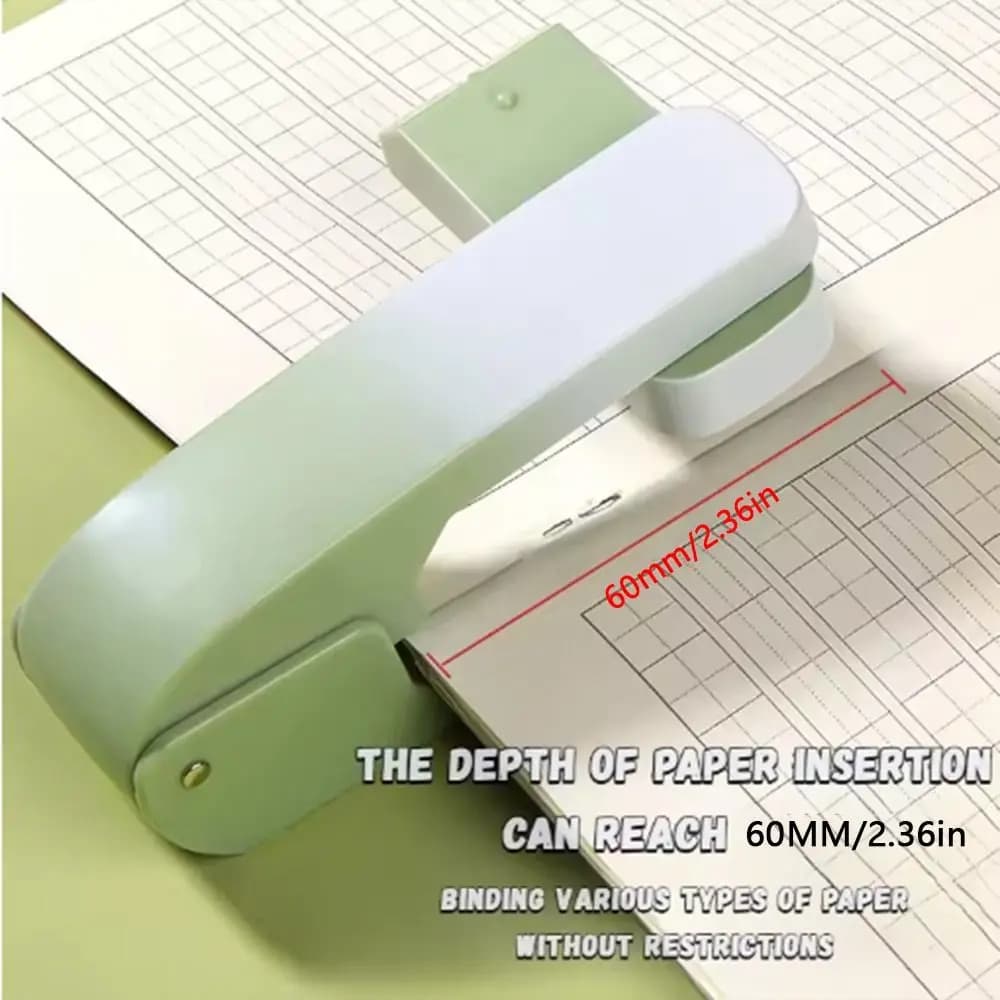 Cucitrice da tavolo rotativa da 360 gradi Utilizza graffette 24/6 26/6 Cucitrice a colori sfumata senza sforzo Portatile durevole