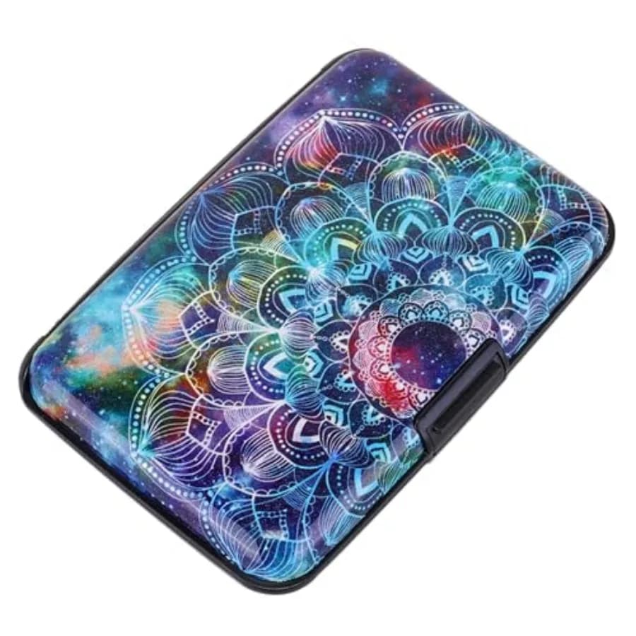 Mini RFID Aluminum Wallet Cit Cards Holder Business Card Case Metal ID Case for Men Women