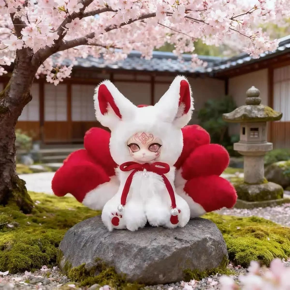Fuyu Volpe a nove code Serie Cronache Scatola cieca in peluche Simpatica bambola anime Decorazione Scatola misteriosa Lucky Fox Giocattoli a sorpresa Regalo per ragazza