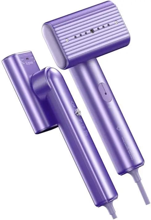 Vaporizzatore Portatile da Viaggio per Vestiti - Stiratore a Vapore Manuale da 1200W per Rimuovere le Pieghe, Riscaldamento Rapido