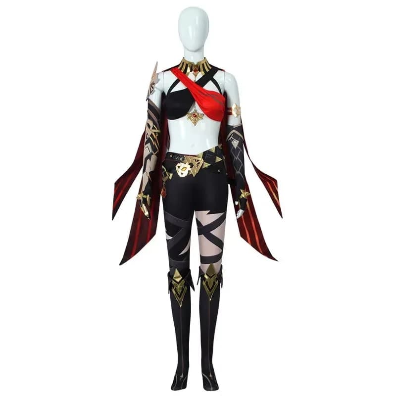 Disponibile Genshin Impact Dehya DokiDoki-SR costume cosplay Natale Sumeru plus size A;2,C'4,H.