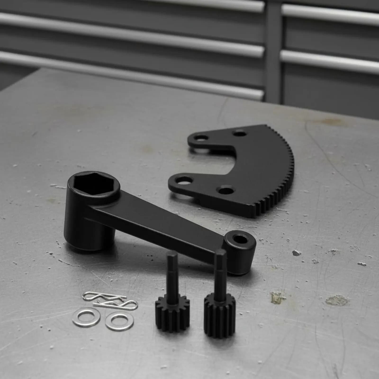 Kit Estrattore Volano con Leva Moltiplicatrice di Forza, Facile Rimozione e Installazione, Set Professionale per Meccanici