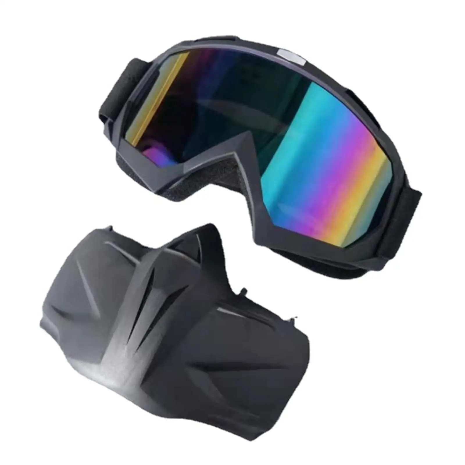 Motorcycle Goggles Mask Motocross Sunglasses Face Shield Dustproof Windproof Glasses for Riding Snowmobile Ski Men Women