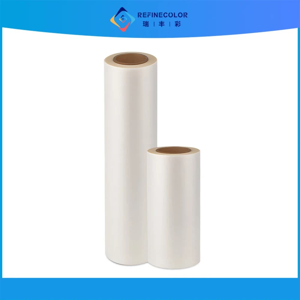 Pellicola di trasferimento DTF a strappo rapido Refinecolor, inchiostro bianco, pellicola di stampa PET premium per tutti i tessuti, magliette, felpe con cappuccio