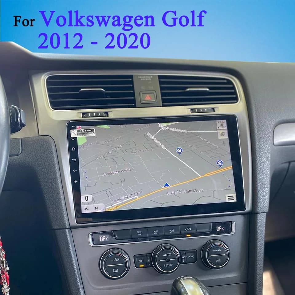 Auto Autoradio Per Volkswagen Golf 2012 2013 2015 2017 2019 Auto GPS di Navigazione Monitor Video Audio A/V DVD Cassetta 4G Lte WiFi