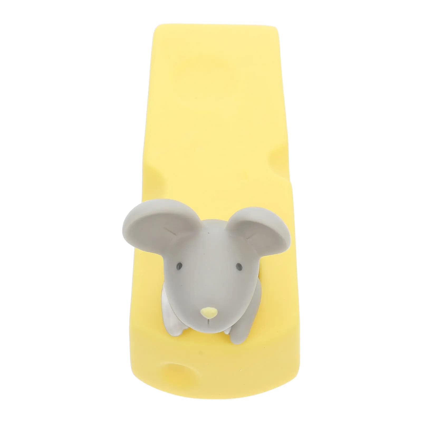 Creative Cartoon Grey Mouse Shape Door Stopper Home Use Decorative Door Wedge Safety Stopper for Pet Protection on Carpet