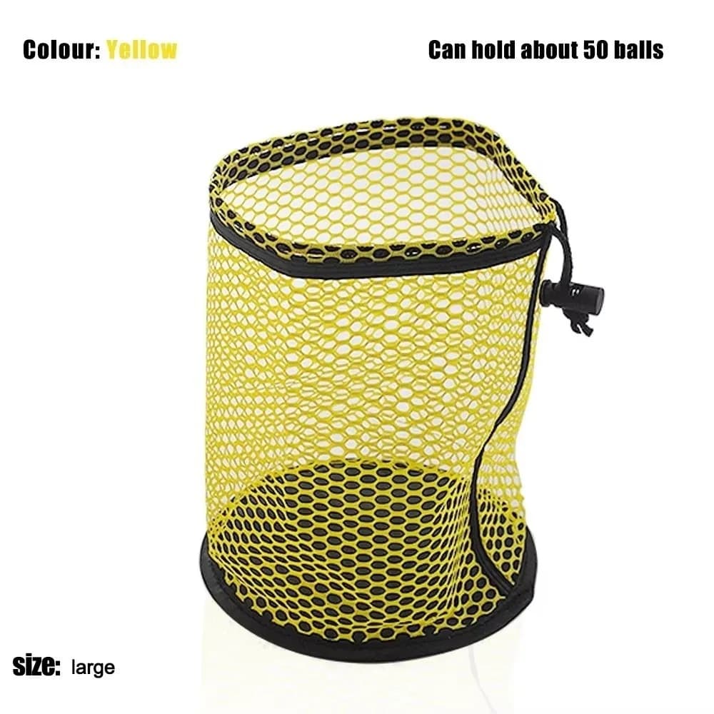 Nuova Borsa a Rete Portatile per Sport, Sacchetto Multiuso in Nylon con Coulisse, Accessori per Golf e Sport
