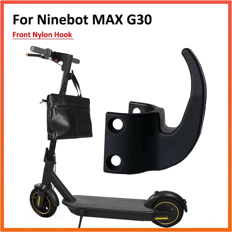 Gancio in nylon per NINEBOT MAX G2 G65 G30 G30D Scooter elettrico Skateboard Gancio portaoggetti Borse appese Gancio artiglio Accessori