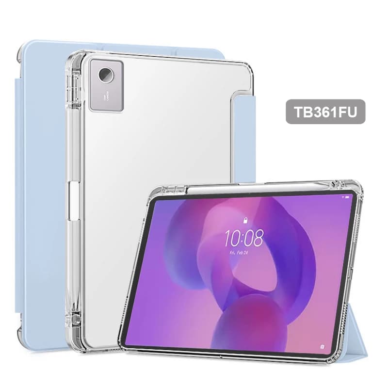 Per Lenovo Idea Tab Plus 12.1 Custodia con portapenne PU Leaher TPU Supporto posteriore Tablet Fonda Per Idea Tab Plus Custodia da 12.1 pollici TB361FU