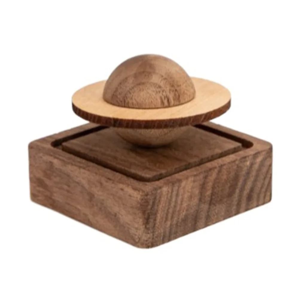 Diffusore di Aromi in Legno Volatile con Sfera Magnetica, Contenitori Ricaricabili per Oli Essenziali, Ecologico Fai-da-Te