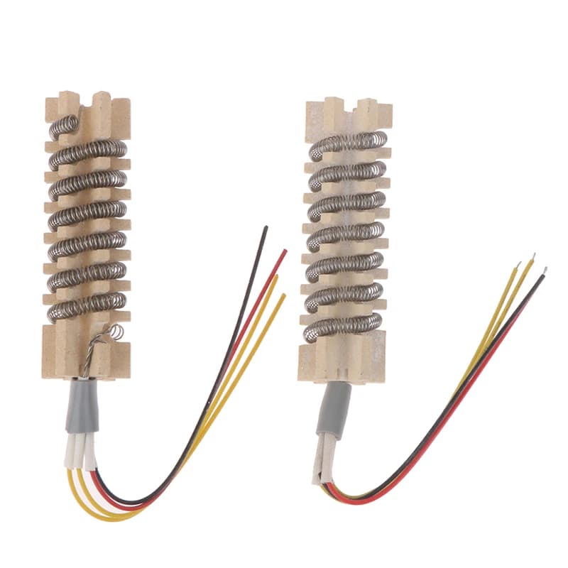 Elemento Riscaldante in Ceramica per Pistola ad Aria Calda 220V/110V, Compatibile con Modelli 858/878/8586/898D, per Riparazioni e Saldature
