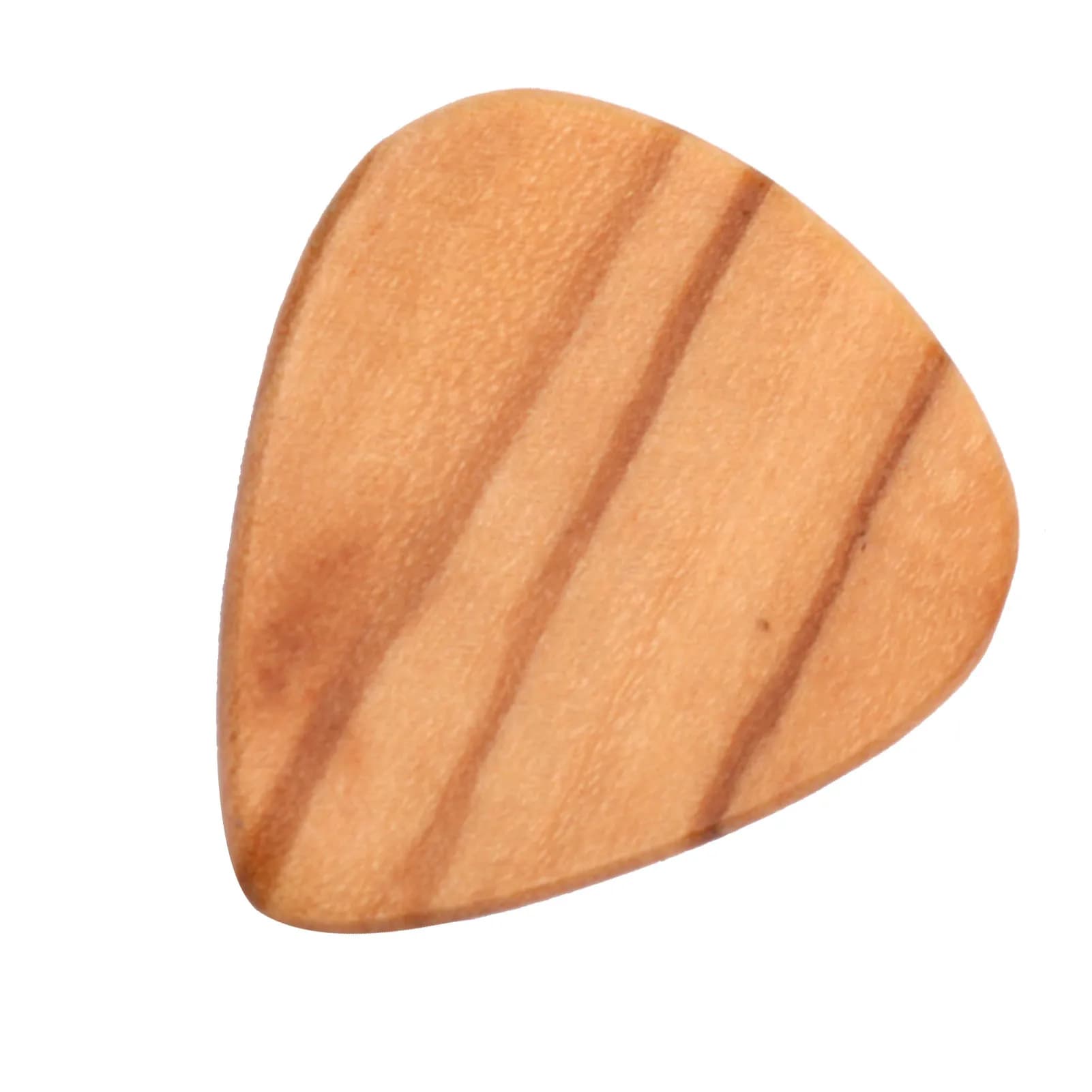 Plettro per chitarra in legno d'oliva 27 x 32 mm 1,06 x 1,26 pollici 1 pezzo plettro per chitarra acustica per chitarra folk basso Ukelele