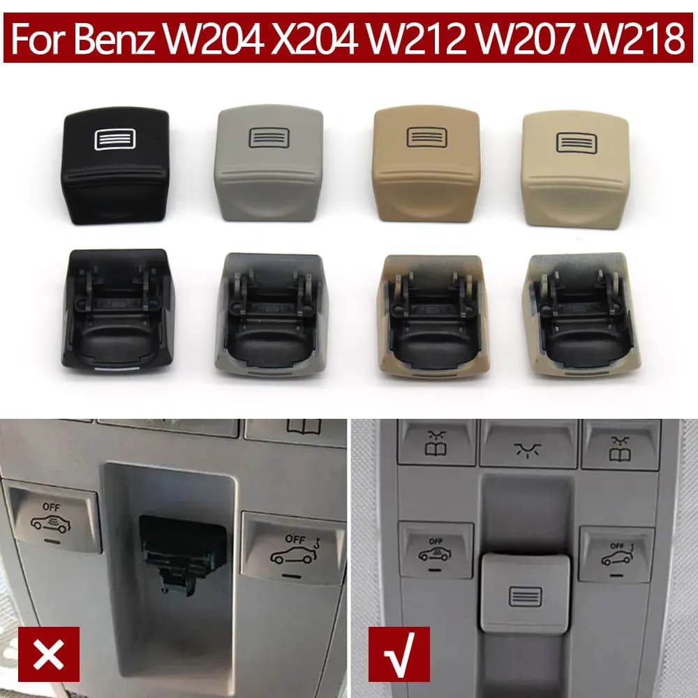 Interni auto Tetto Apribile Finestra Interruttore Pulsante di Controllo Per Mercedes Benz C GLK E CLS Classe W204 X204 W212 W207 W218 2048203101