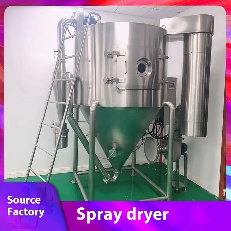 Cuprica ceramic chloride powder spray centrifugal dryer, small equipment for protein drying, high purity for small-scale experiments