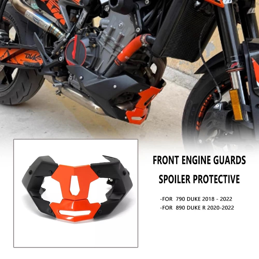 Nuova carenatura inferiore del motociclo protezione spoiler protezione copertura adatta per 790 DUKE 890 DUKE R 2018-2021