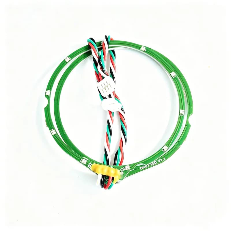 Anelli Luminosi LED Programmabili 2 Pezzi per Radio Radiomaster Serie TX15, 10 LED per Anello, Tensione Operativa 5V