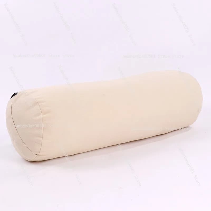 Yoga Bolster Pillow Cylindrical for Yoga Studio Support Meditation Cushion Prop