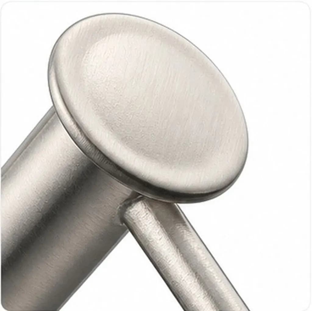 1Pcs Pump Head Soap Dispenser Stainless Steel Replacement Press Head for Shampoo Lotion High Viscosity Bottle Bathroom Kitchen