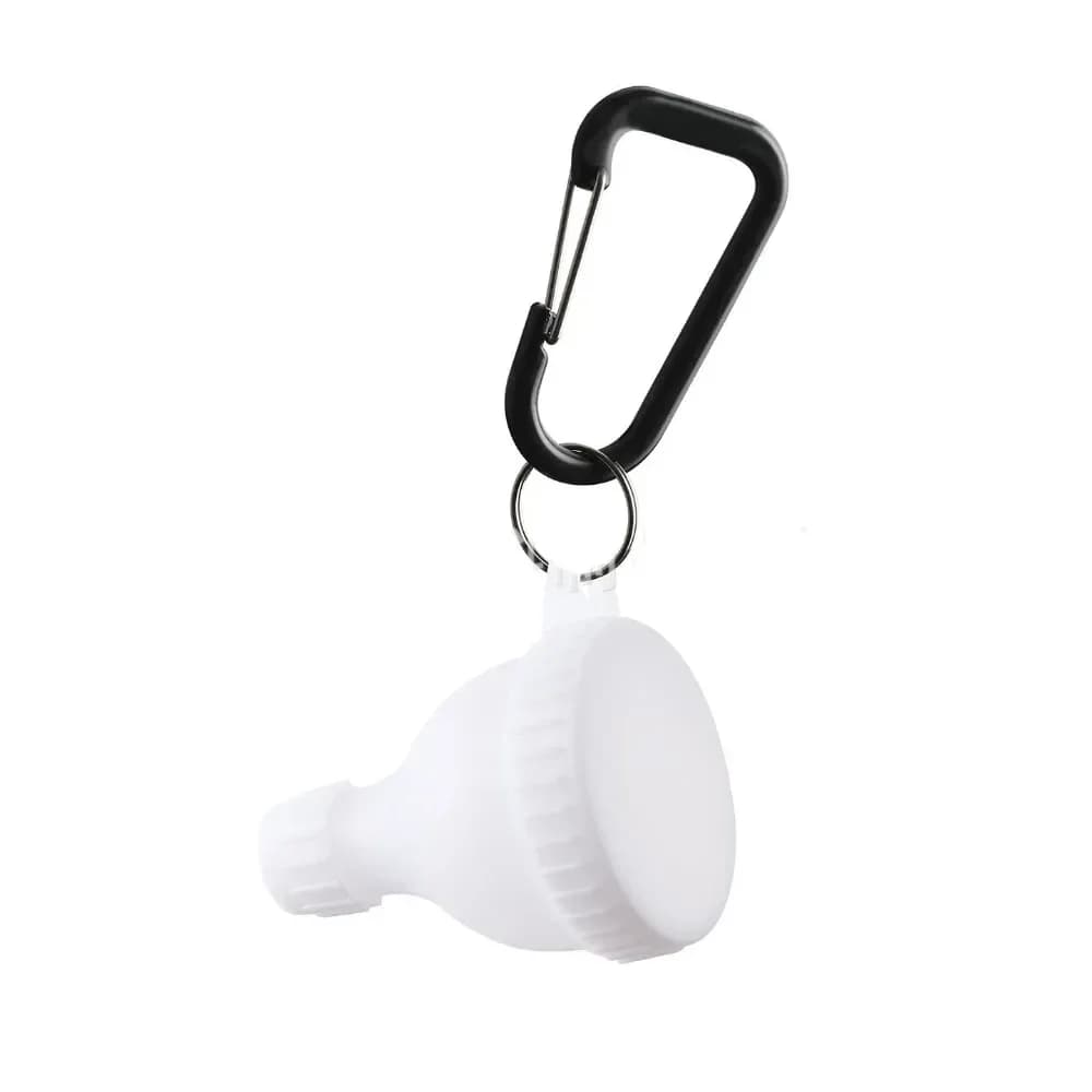 15g/50ml Protein Powder Bottle Leak Proof Reinforced Cap Medicine Box with Keychain Health Funnel Protein Powder Container