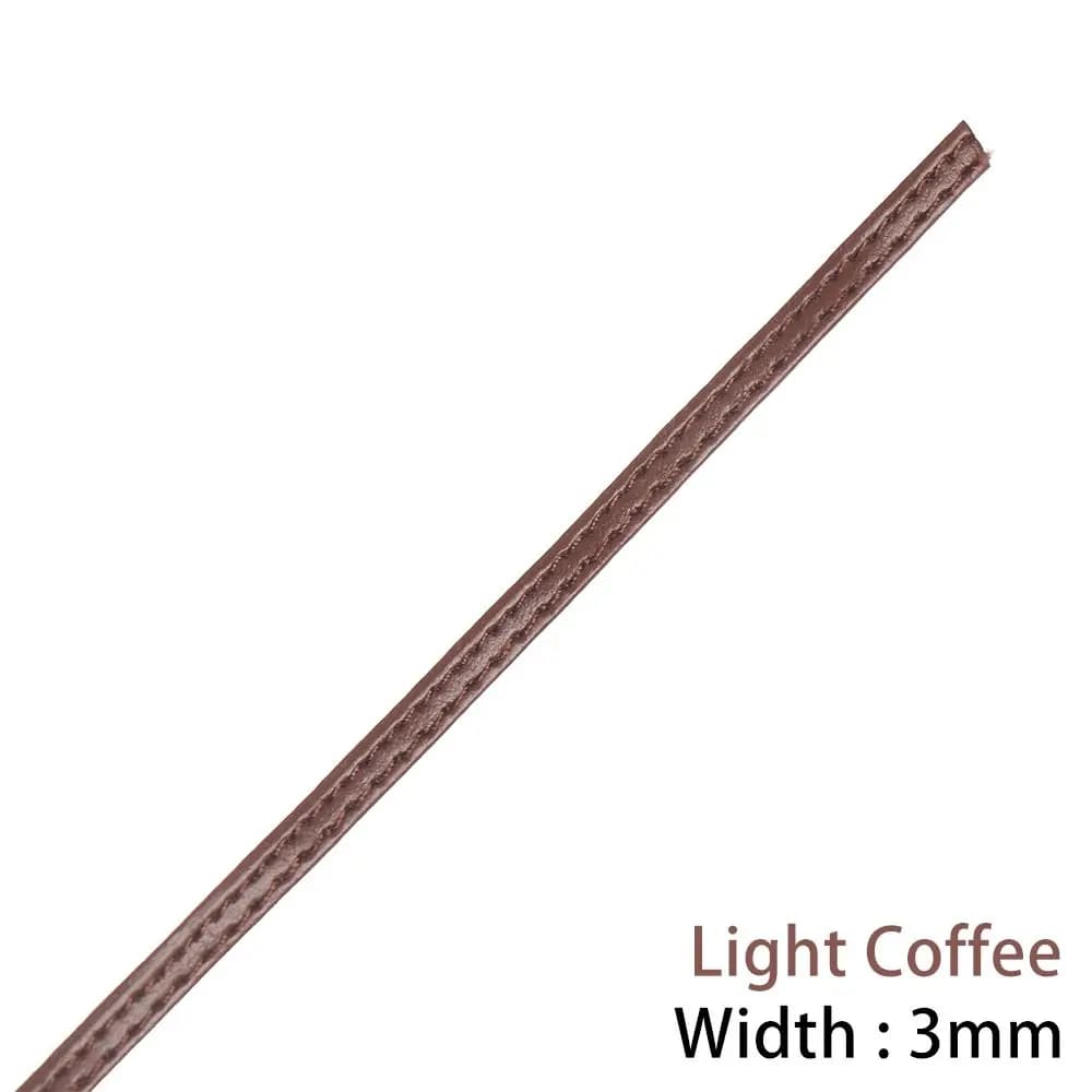 Cinture in 11 Colori, Larghezza 3/5mm, Accessori Fai-da-Te per Abbigliamento, Materiale per Cinture Artigianali