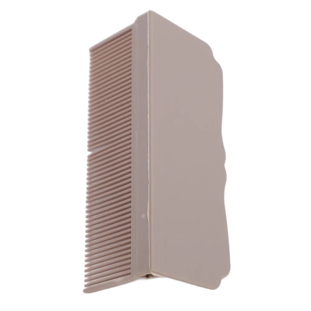 Nylon + Carbon Fiber Flat Iron Comb Attachment Portable Design Lightweight Design Hair Straightener Comb Professional Results