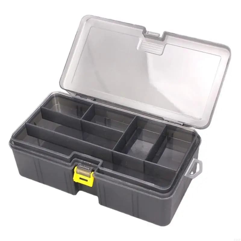 340F Double Layer Fishing Equipment Box Love Fishing baits Toolbox