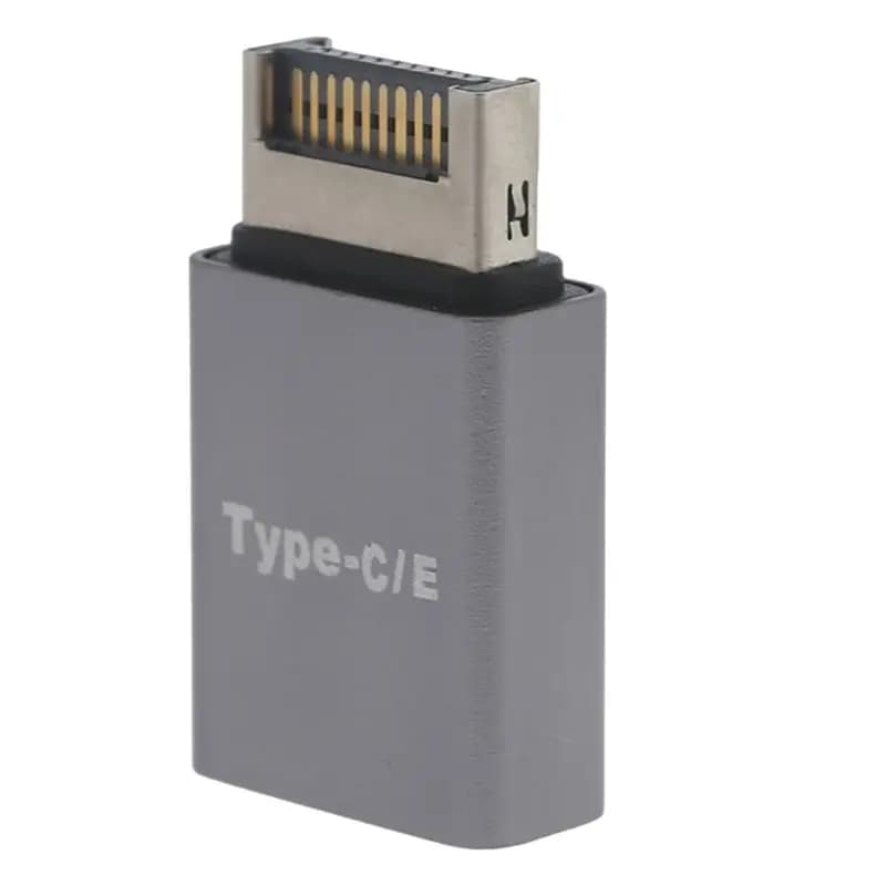 AAAE USB 3.1 Type C Male To Type C/E Female Motherboard Expansion Cable Connector Computers Accessories