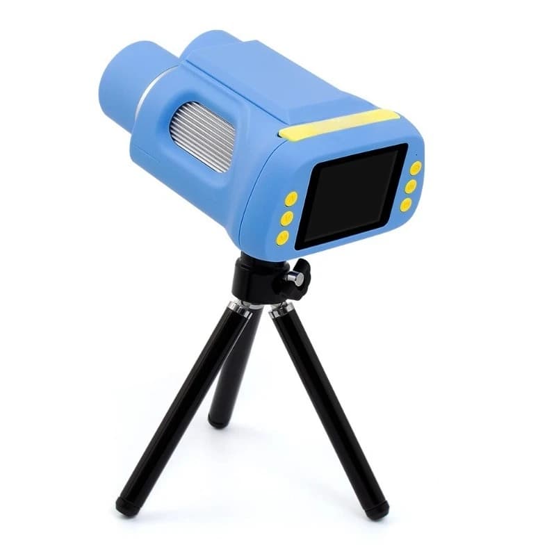 Telescopio per microscopio per bambini Telescopio ad alta definizione 2 in 1 1080P