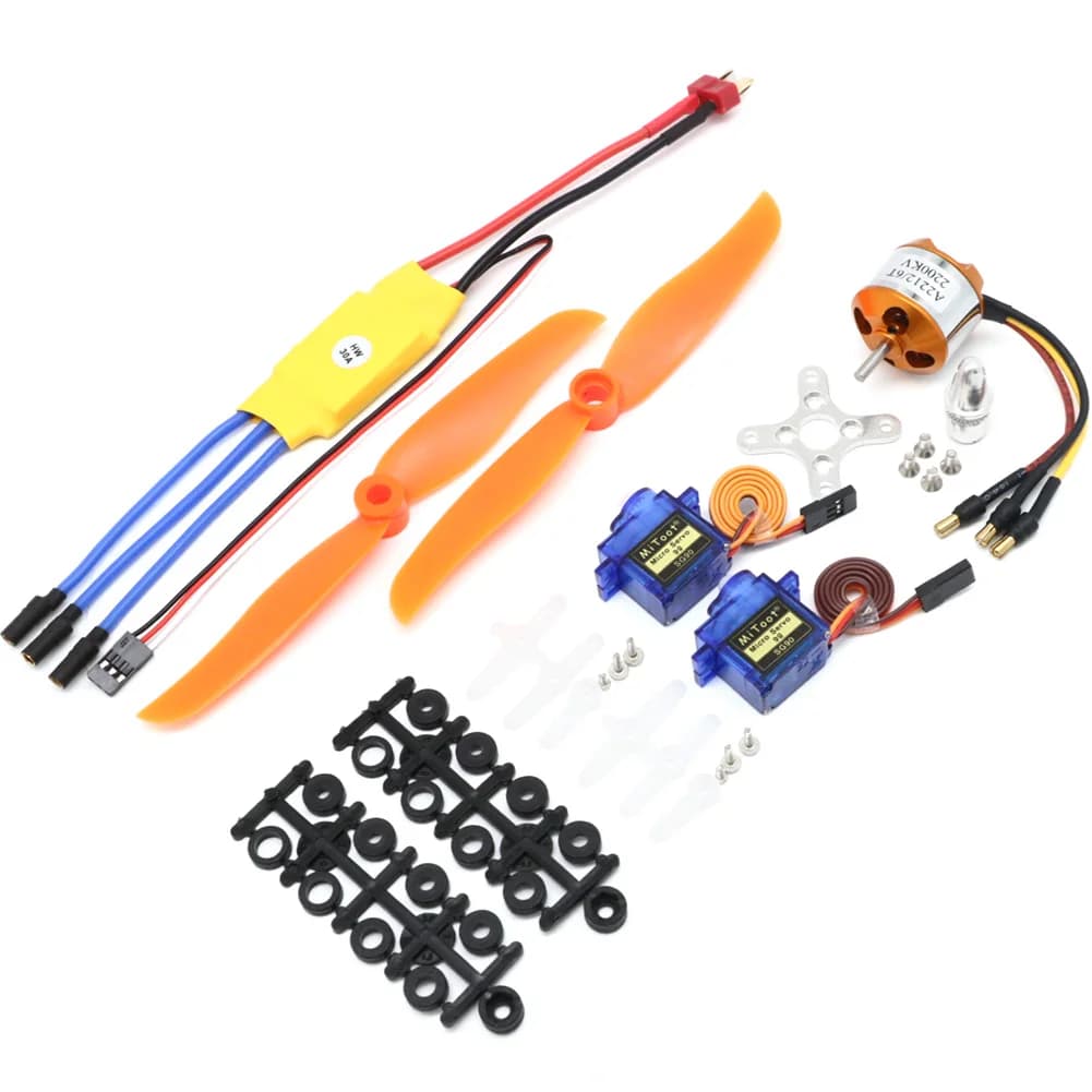 A2212 2212 2200KV Brushless motor 30A ESC Motor 6035 Elica SG90 9G Micro Servo for RC Aircraft To Ala Fixed Helicopter