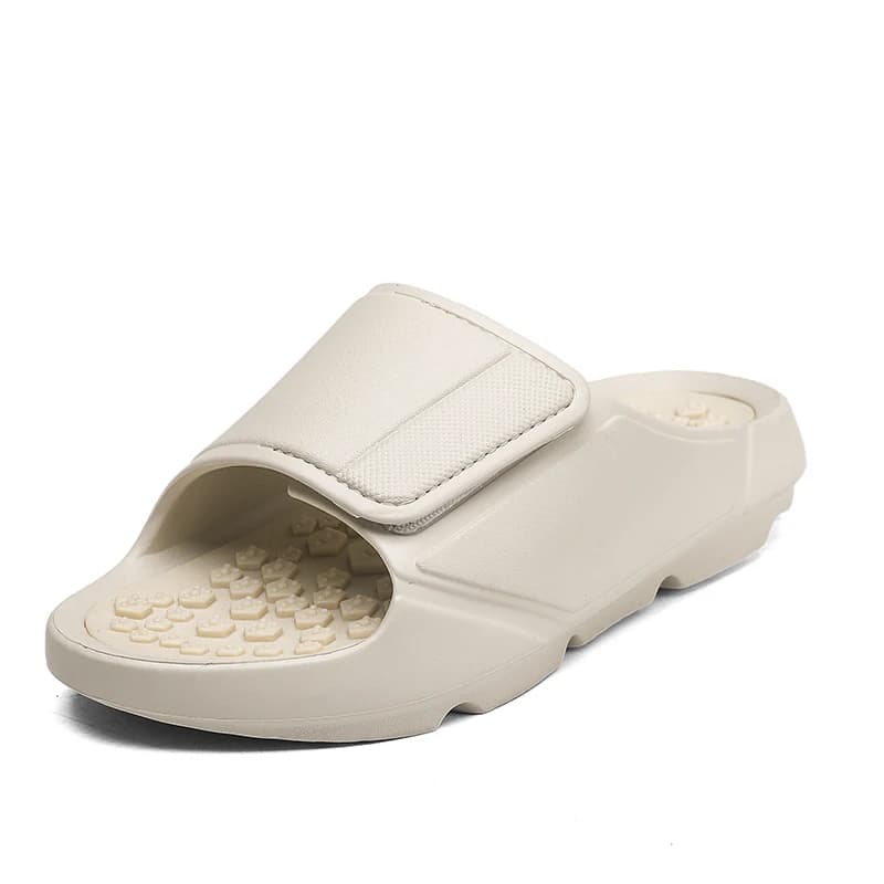 Ciabatte Unisex con Suola Massaggiante Multi-Particelle, Traspiranti, con Suola Spessa, Ciabatte Estive per Uomo e Donna, Taglie Grandi 35-46
