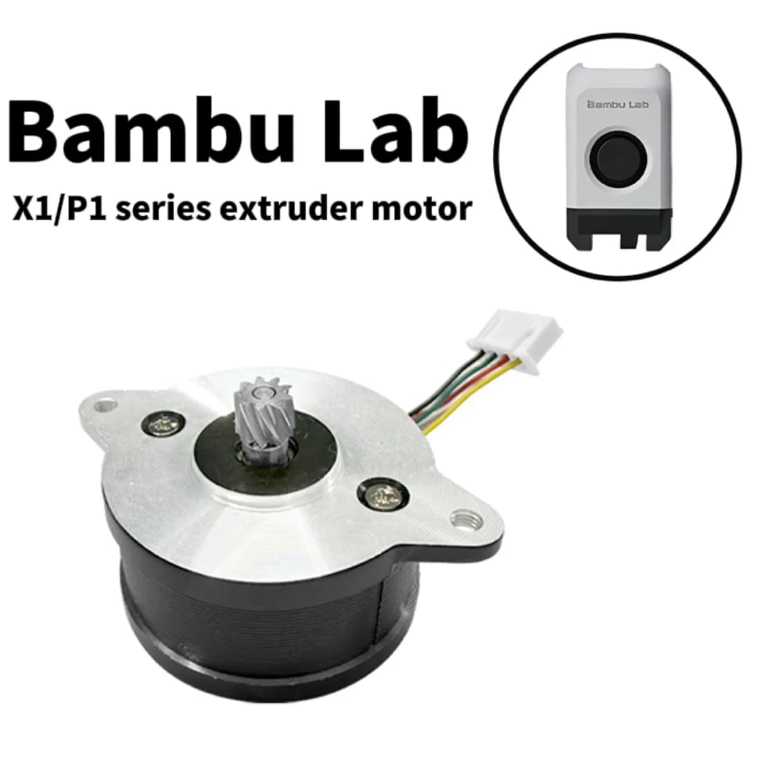 Accessori per stampante 3D Bambu Lab, motore estrusore testina stampante per serie X1C/P1P/P1S