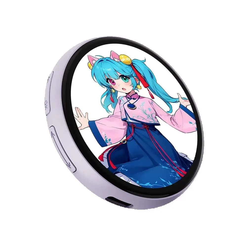 Cornice Fotografica Intelligente CES Best-Seller, Schermo Touch IPS, AI Beambox LED, Badge Digitale con Nome, Gadget Elettronico