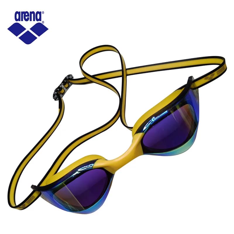 ARENA Professional swimwear anti-fog HD Protective glasses leak proof Man Woman Adjustable Silicone Swimwear