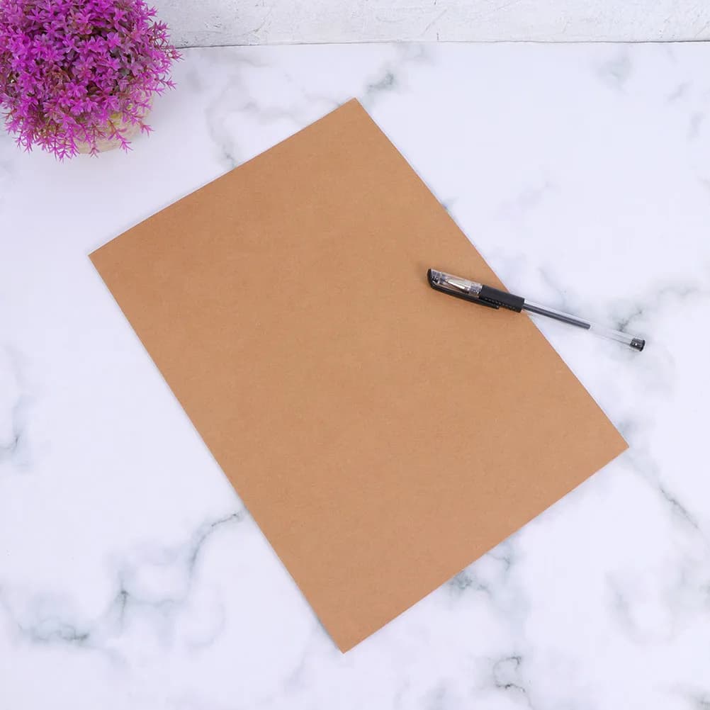 10 pezzi di cartelle portadocumenti in carta kraft formato A4 per l'organizzazione di ufficio, casa e studio