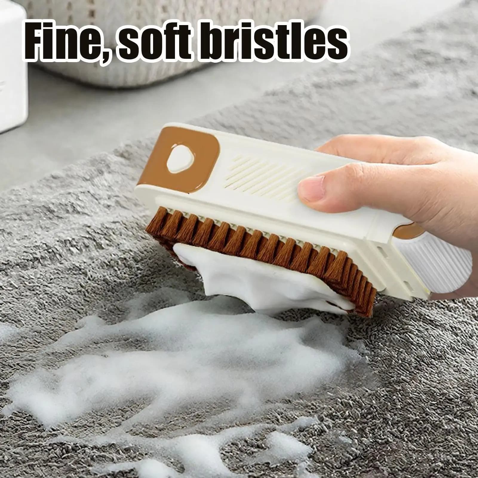 Portasapone Macchie di vestiti Scrubber Spazzola per piatti portatile per uso domestico con rullo per funzione lavello da pavimento per scarpe Dormitorio da campeggio