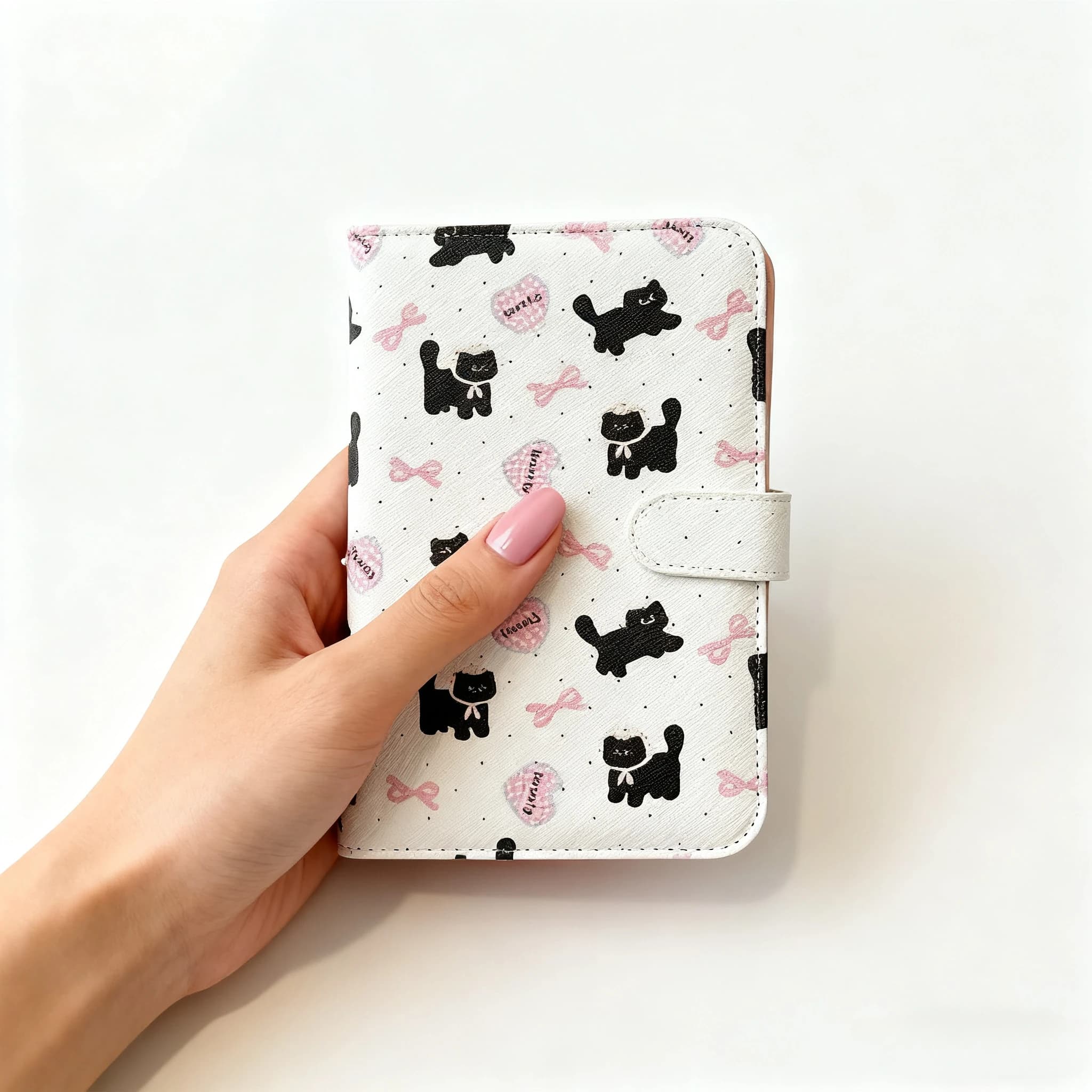 Elegante portafoglio da viaggio con copertina per passaporto da donna Porta passaporto in pelle PU con blocco RFID con tasche per carte Idea regalo da viaggio