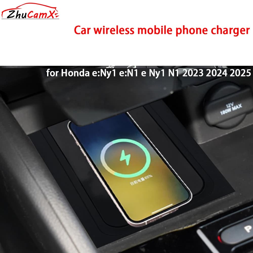 Per Honda e:Ny1 e:N1 e Ny1 N1 2023 2024 2025 Console centrale di archiviazione Caricatore per telefono cellulare wireless QI 18W Magsafe Ricarica rapida
