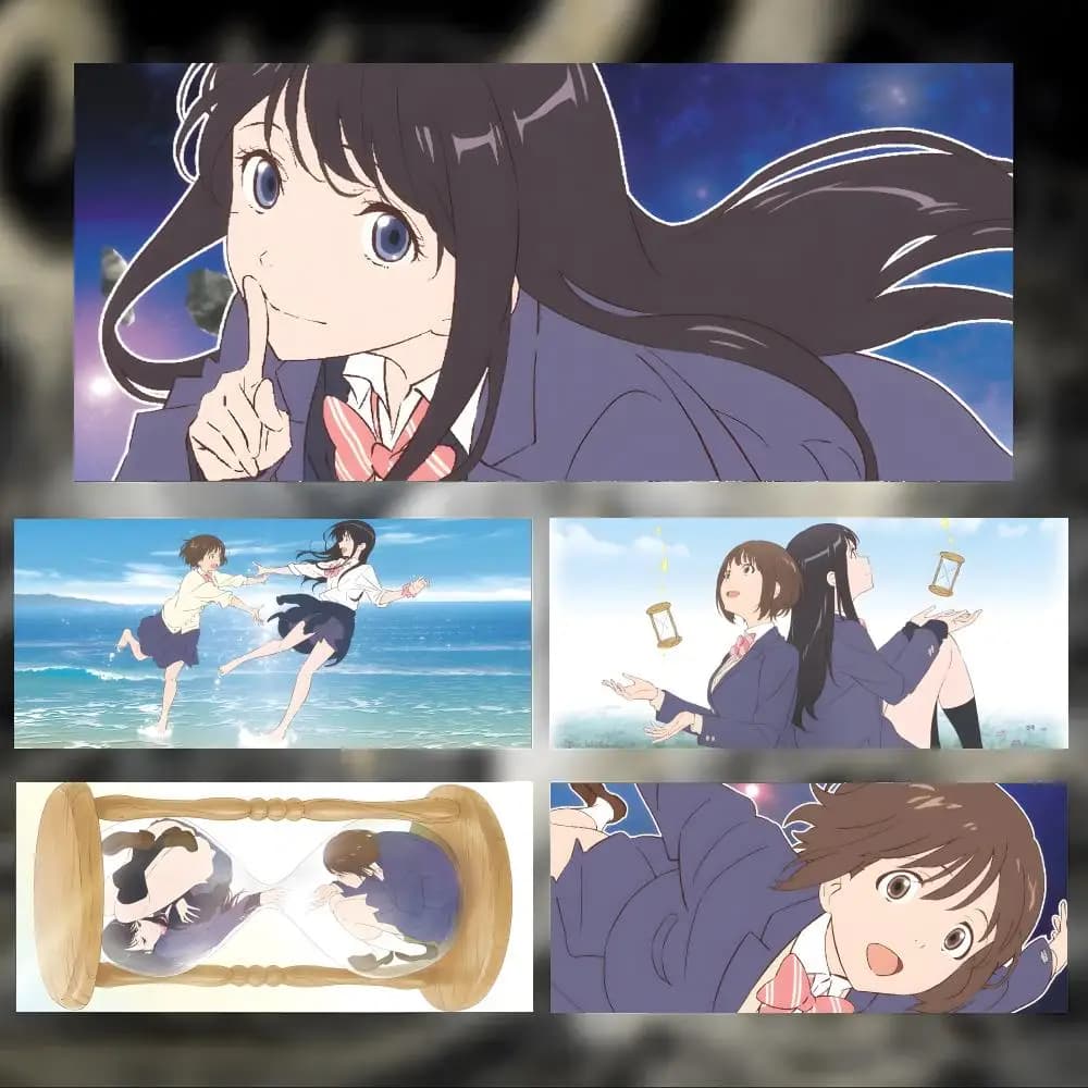 SLICE OF LIFE manga F-Fragtime Mouse Pad Large Thick Desk Pad Stitched Edges Gaming Mouse Mat for PC