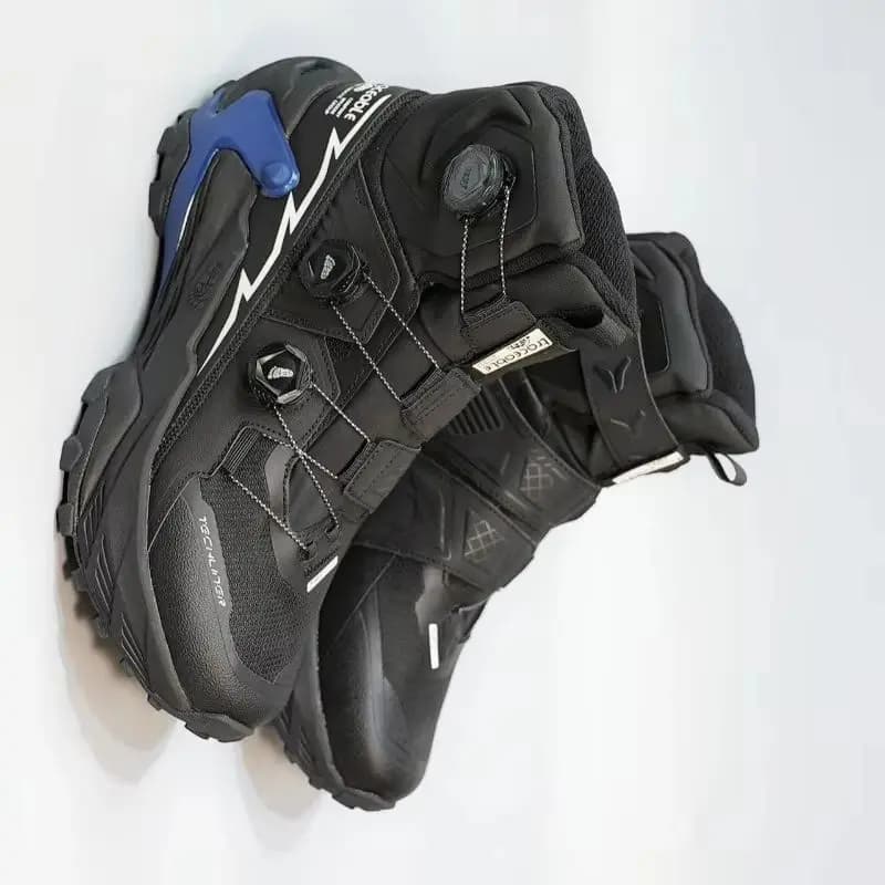 2026 Scarpe da trekking per uomo Donna Scarpe da esterno alte con allacciatura rapida Stivali da alpinismo impermeabili Scarpe da viaggio per coppie