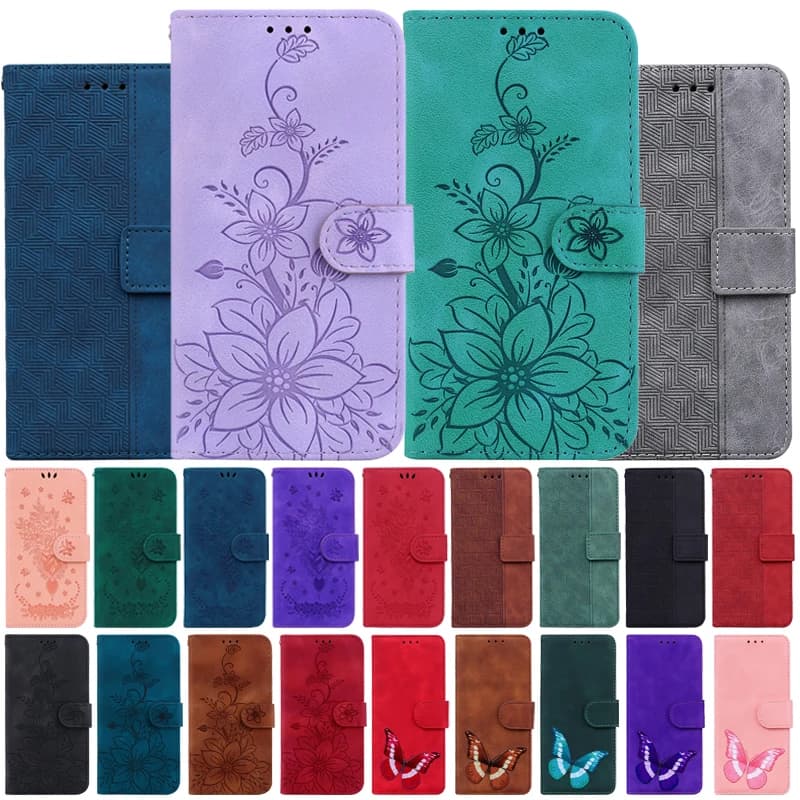 For Realme 16 15 14 Pro Case Leather Flip Back Cover for Realme 16 Pro+ 14Pro Plus Realme15 Pro 15T Phone Cases Funda Coque
