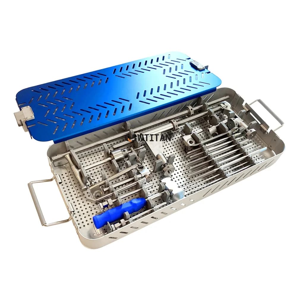 Kit of Veterinary Orthopaedic Tools for Fractures Reduction, Set of Surgery Tools for Tibia, Femur and Lower Arts